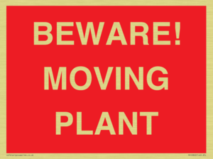 BEWARE! MOVING PLANT